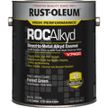 Interior/Exterior Paint, High Gloss, Oil Base, Forest Green, 1 gal