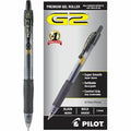 Pen, Gel, G2, Bold, Black, PK12