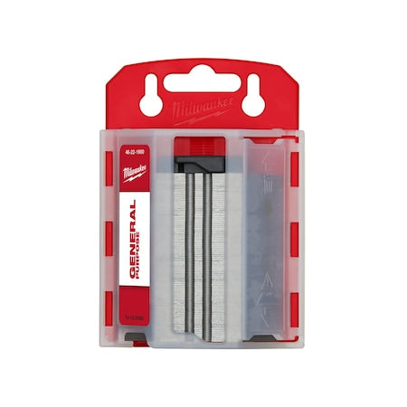 General Purpose Utility Blades with Dispenser, PK100