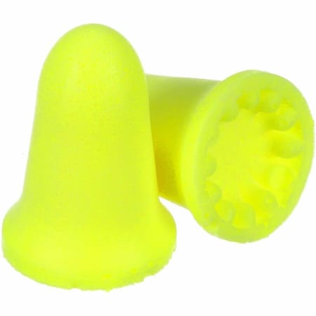 E-A-Rsoft FX Disposable Foam Ear Plugs, Bell Shape, 33 dB, Yellow, 200 PK