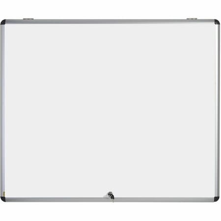 Enclosed Magnetic Bulletin Board 38"W x 47"H