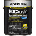 Acrylic Enamel Coating, Safety Red, 1 gal