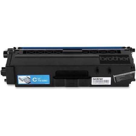 Toner For TN339C, Cyan, 6K Pages