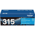 Refurbished Compatible Toner For TN315, C Cyan, 3.5K Pages