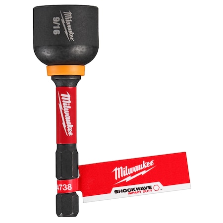 Nut Driver Kit, 2 9/16 in L, Hex