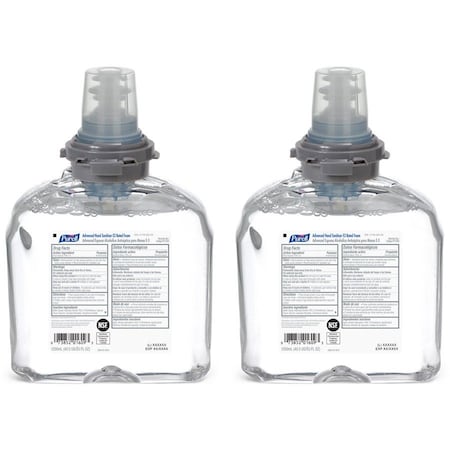 Hand Sanitizer, Foam, 1200mL, PK2