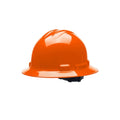 Hard Hat, Full Brim, High Visibility Lime