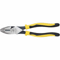 9 1/2 in Journeyman(TM) Linemans Plier High Leverage w/ Wire Crimper, Steel
