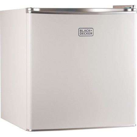 Compact Refrigerator Energy Star Single Door Mini Fridge with Freezer, 1.7 Cubic Ft., White