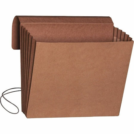 Expandable File Pockets, Redrope, Red, PK10