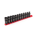 3/8 in Drive Flex Impact Socket Set, Metric, 12 pcs