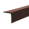 Stair Base Molding, 3 ft L, Brown