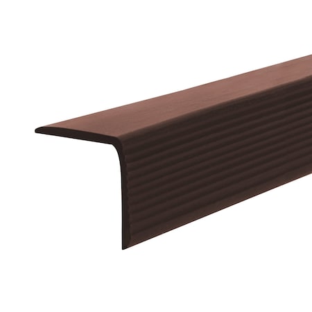 Stair Base Molding, 3 ft L, Brown