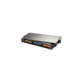 Hubbell Rack Mount Panel, 3 FSP Adapter Panels, Unloaded - 18 - 18 Port(s) - 18 x RJ-11 - 1U High - Rack-mountable
