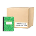 Case of Green Marble Comp Notebooks, Grade 1 Skip Line Ruled, 80 sht 15 lb White Paper, 9.75""x7.75"",PK48