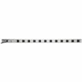 Power Strip, Rack Mounted, 5-15R, 5-15P, 6 ft., Black/Silver