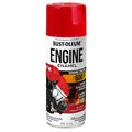 Automotive 600 Degrees F Engine Enamel Spray, Industrial Red, Gloss, 11 oz