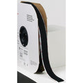 Reclosable Fastener, Acrylic Adhesive, 75 ft, 1 in W, Black