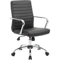 Task Chair, Fixed, Black