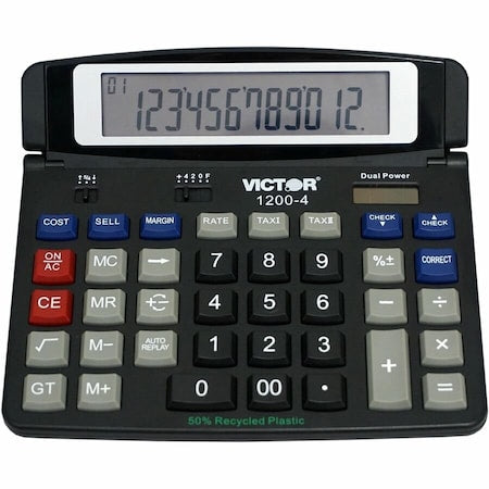 Desktop Calculator, 7.3" W, 1/2" H