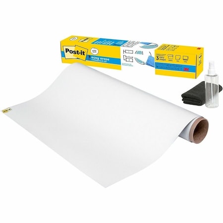 Dry Erase Sheet, Plastic, 36 in, 24 in
