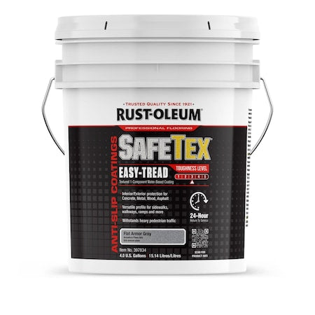 Epoxy Coating, Gray, 4 gal, Pail