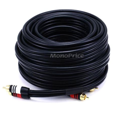 A/V Cable, 2 RCA M/M, 50ft