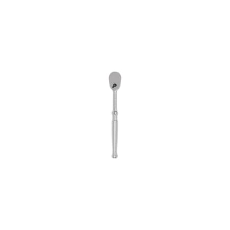 3/8 in Drive 90 Geared Teeth Pear Hand Ratchet, Polished