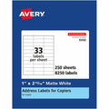 Address Labels for Copiers,PK8250