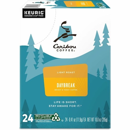 Coffee, Daybreak Morning Blend, Pod, Caffeinated, Ground, 9.84 oz, 24 PK