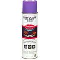 Precision Line Marking Paint, 20 oz, Fluorescent Purple, Water -Based