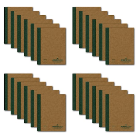 Recycled Comp Notebooks, PK24