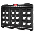 PACKOUT Large Wall Plate, 30.75 in W x 20 in H x 1.2 in D, Polypropylene, Black