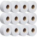 Scott Essential, Jumbo Core, 1 Ply, Continuous Sheets, White, 12 PK