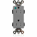 Straight Blade Receptacle, 5-15R, 15 A, 125V AC, Surface Mount, Self-Grounded