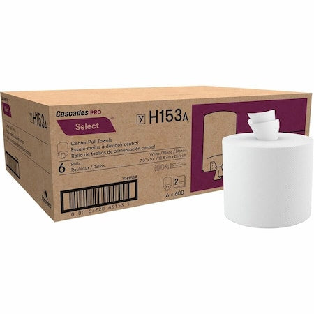 Select Centerpull Paper Towel White,PK6