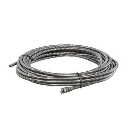Drain Cleaning Cable, 3/8 in Dia, 35 ft L