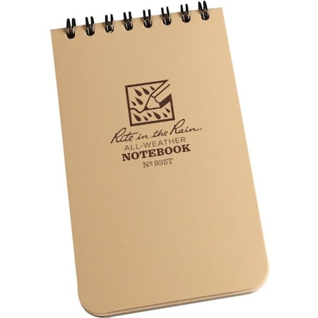 All Weather Memo Book, Universal, 3 x 5In.