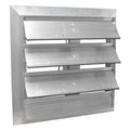 Motorized Damper, Aluminum, Square, 18 ga