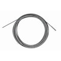 Drain Cleaning Cable, 3/8 in Dia, 100 ft L