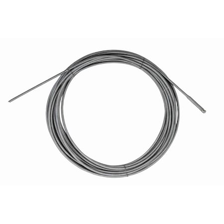 Drain Cleaning Cable, 3/8 in Dia, 100 ft L