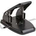 Manual Paper Hole Punch, Black, Round