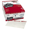 Dry Wipe, 1 Ply, 150 Sheets, No Roll, Red, White