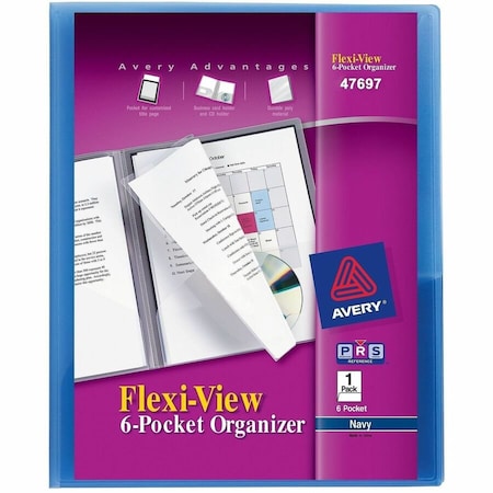 Title-View 6 Pocket Organizer,Holds up