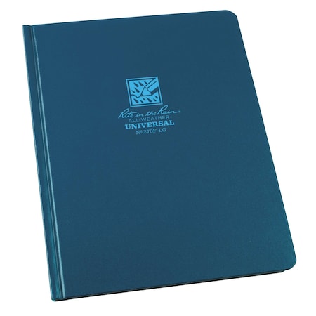 Hard Cover Notebook, 6.75 in x 8.75 in