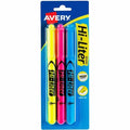 Hi-Liter Pen-Style Highlighters, Sm, PK3