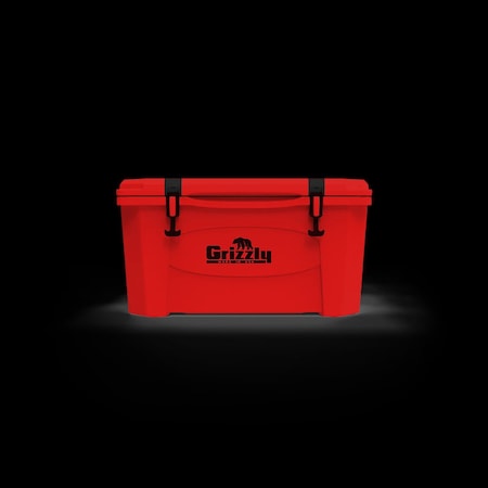 Grizzly 45qt Red