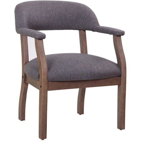 Modern Chair, 24 in W 26" L 31" H, Fixed