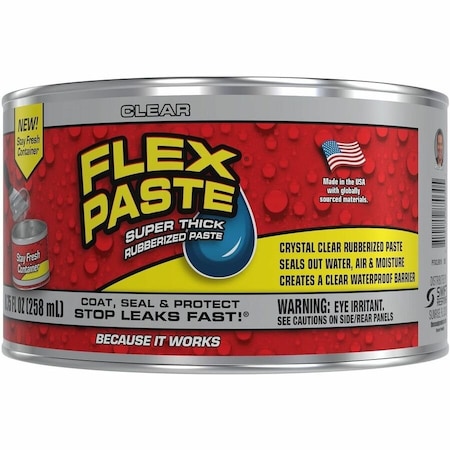 Sealant, 8.75 oz, Clear, Rubber