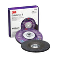 Depressed Center Wheel, Type 27, 4 1/2 in Dia, 0.25 in Thick, 5/8"-11 Arbor Hole Size, Ceramic